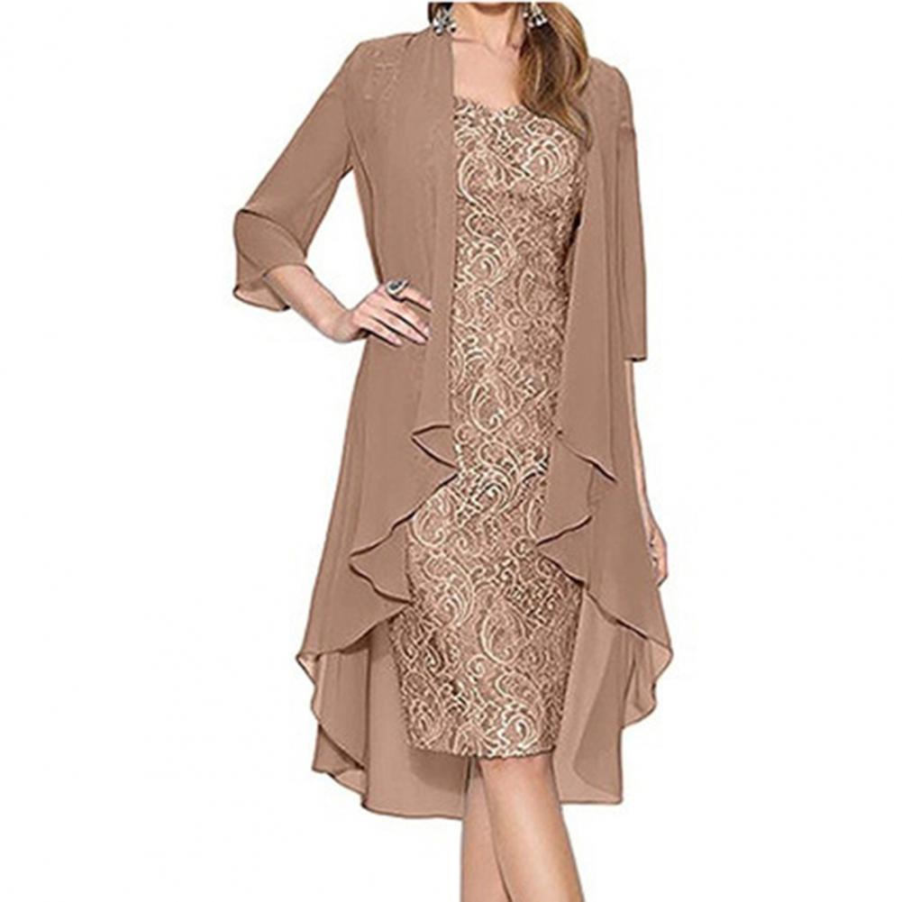 Women Formal Wear Set - Вечернее платье, женский наряд, элегантный кружевной
