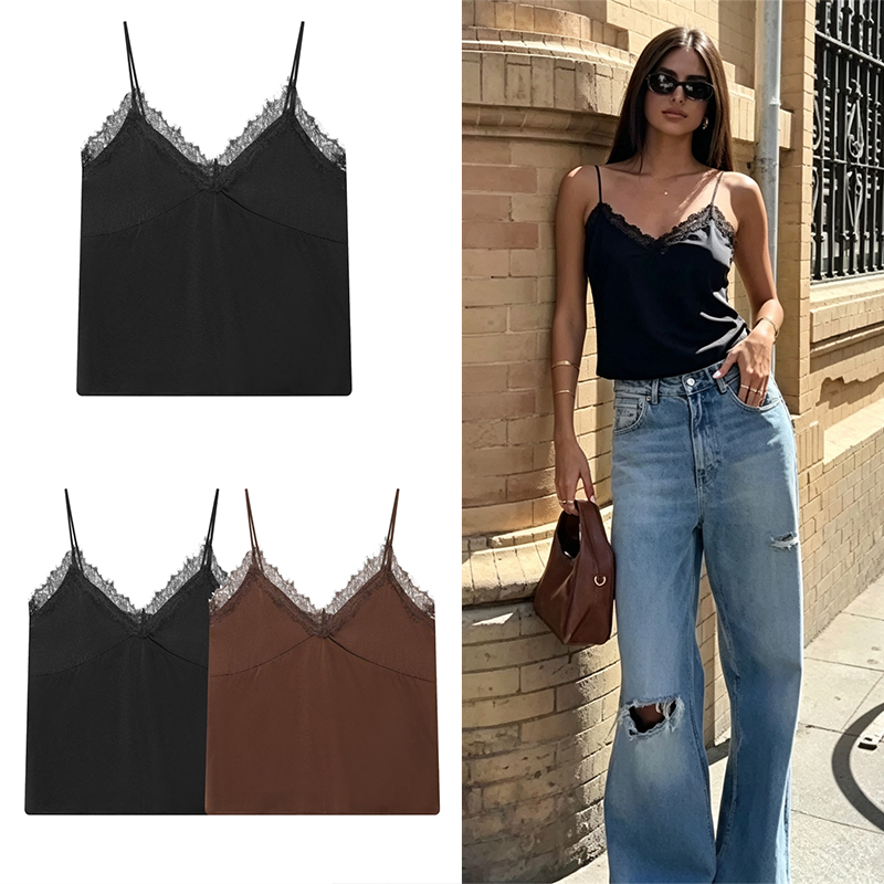 Silk Camisole Work - Guobioziy2026 Новая женская ретро-майка из шелкового