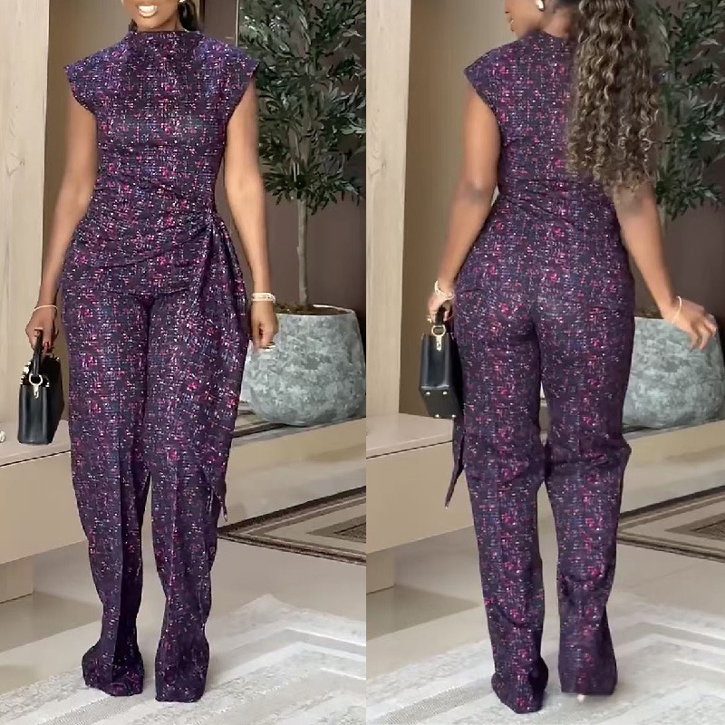 Women'S Formal Wear Pants - Элегантный женский комплект из двух предметов