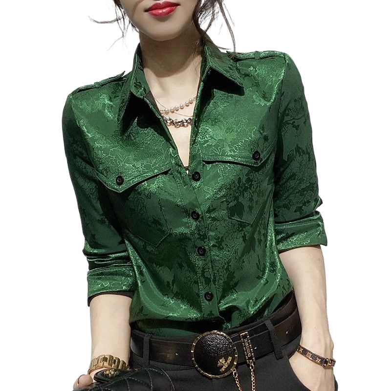 Женские топы на весну и осень, – обзор и цена Women'S Green Formal Wear