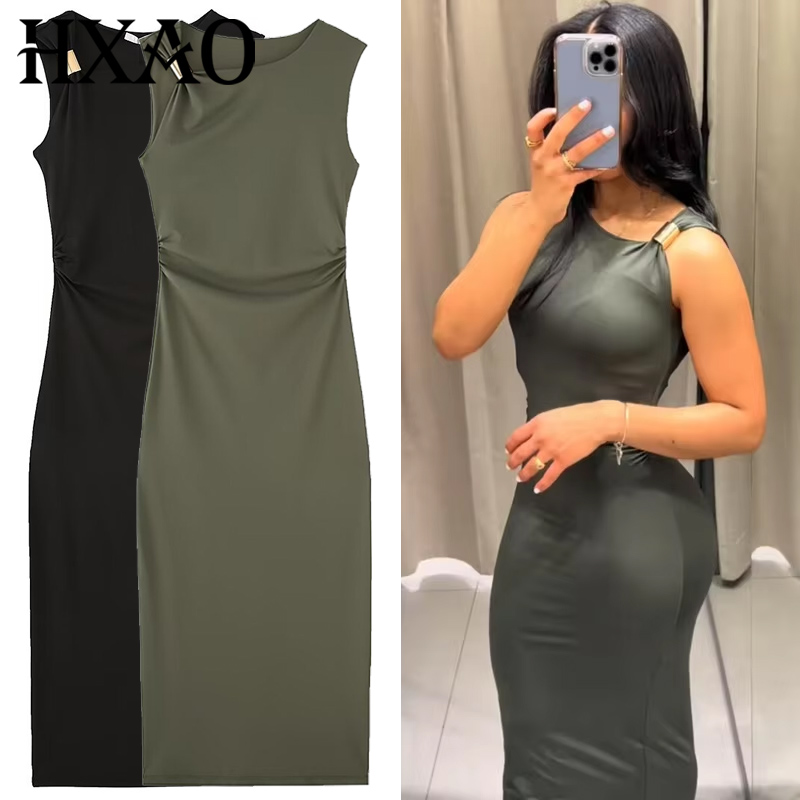 HXAO женские облегающие платья – обзор и цена Women'S Green Formal Wear