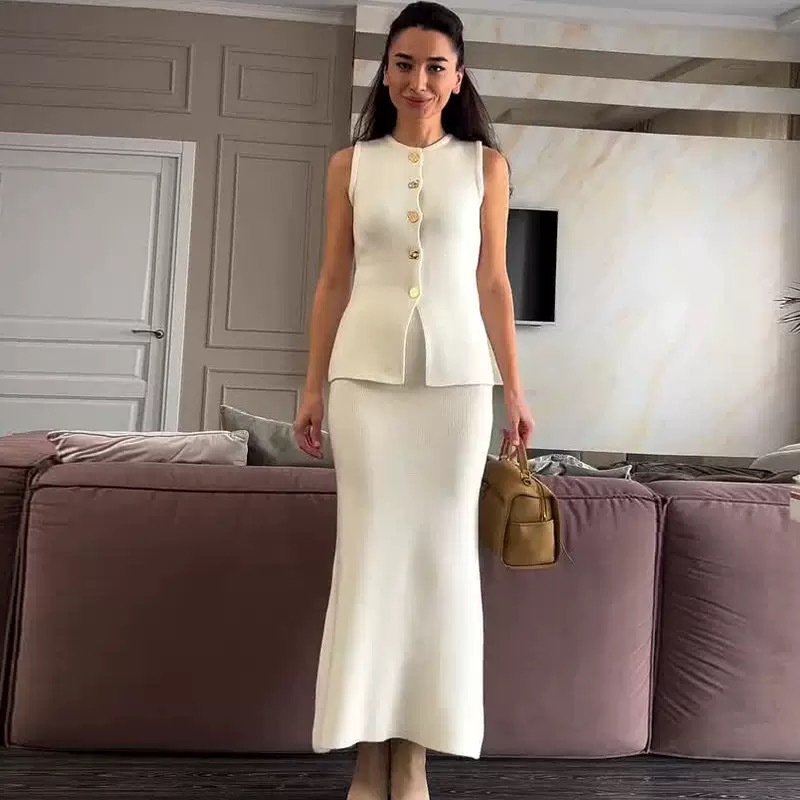 Однобортный облегающий топ без – обзор и цена Women Formal Wear Set