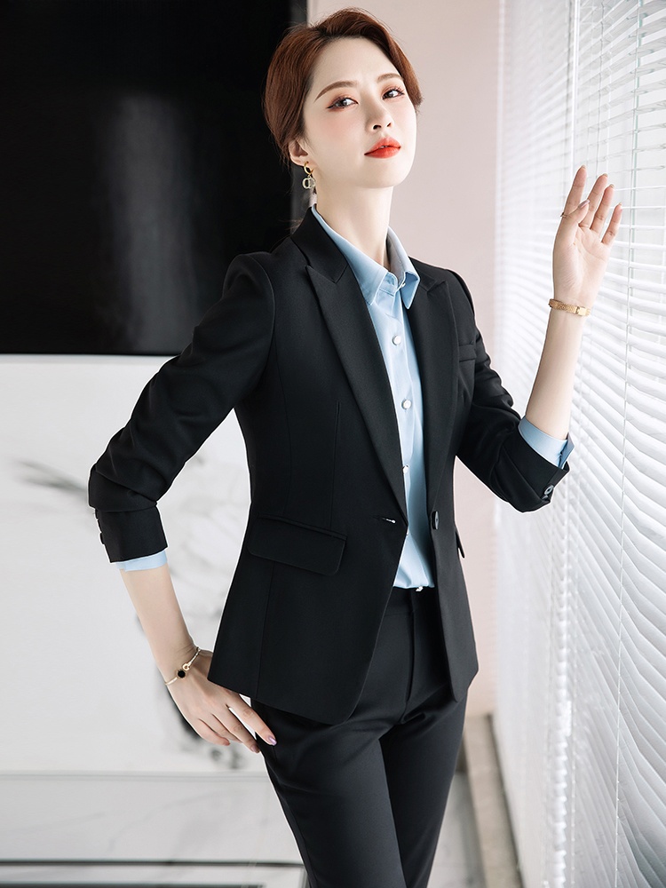 Серый костюм-двойка для женщин – обзор и цена Women Formal Wear Set