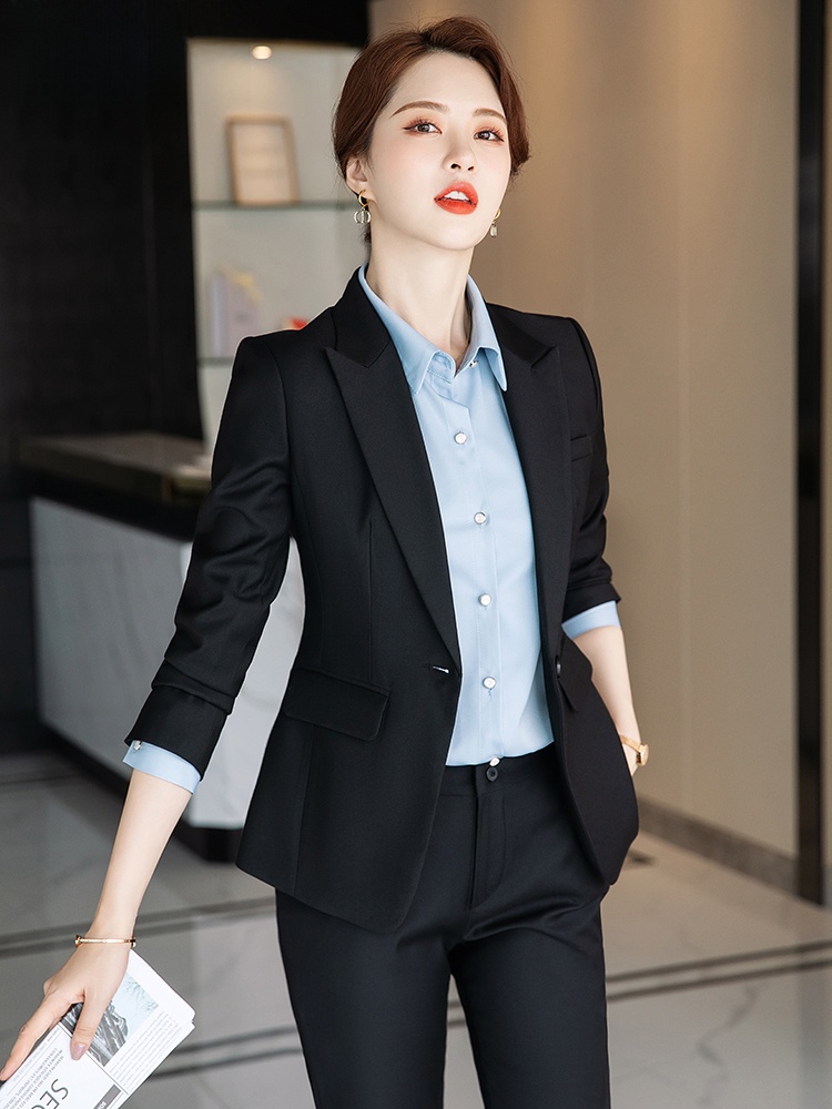 Серый костюм-двойка для женщин – обзор и цена Women Formal Wear Set