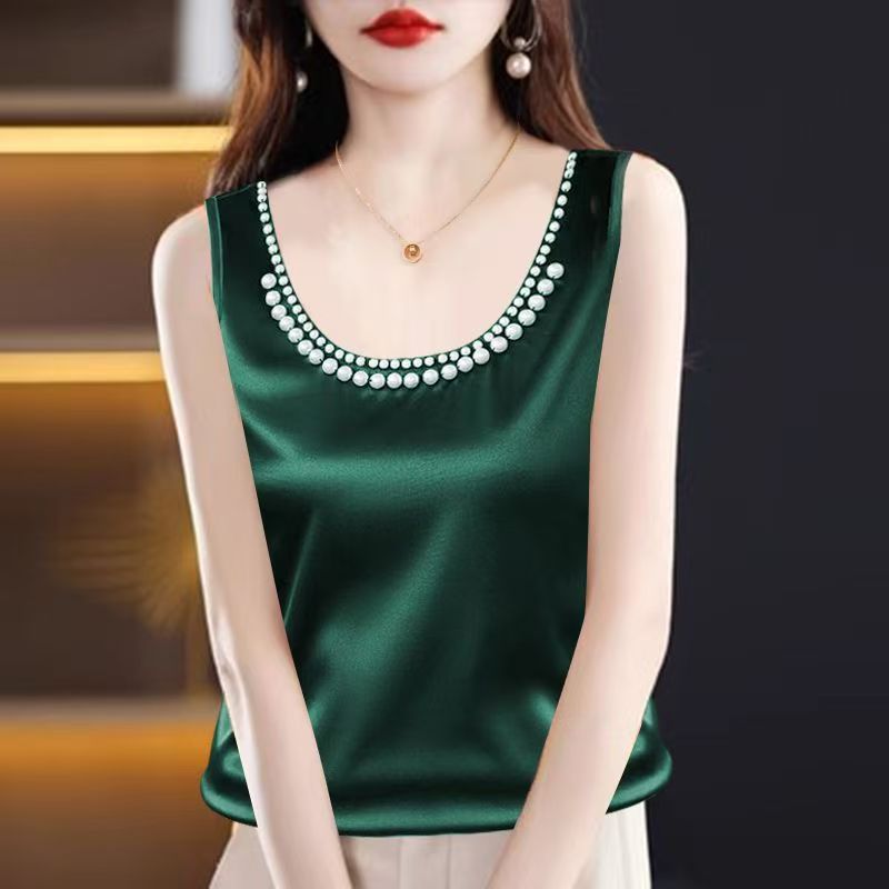 Однотонный атласный шелковый у – обзор и цена Silk Camisole Work