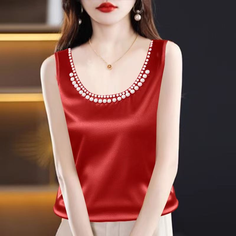 Однотонный атласный шелковый у – обзор и цена Silk Camisole Work