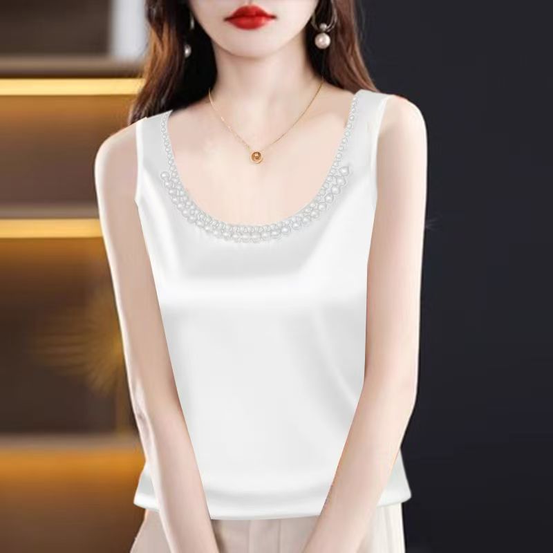 Однотонный атласный шелковый у – обзор и цена Silk Camisole Work